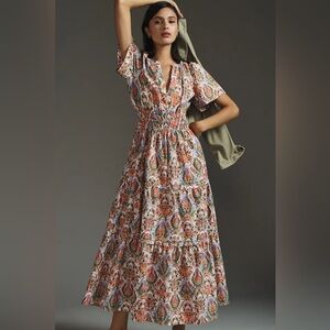Anthropologie Somerset Maxi Dress